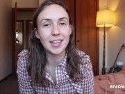 Cute Babe Fingers Her Hairy Pussy 13/16