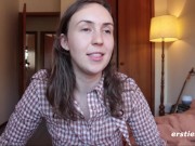 Cute Babe Fingers Her Hairy Pussy 15/16