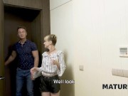 MATURE4K. Man is carnal with the much older woman with such a thin body 2/16