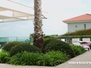 PRIVATE com - Dirty Blonde Babe Geishakyd Rides Stiff Dark Cock At The Pool 7/16