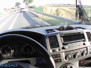 STREETFUCK COM Horny Hitchhiker LITTLE CAPRICE payed the ride with her pussy 3/16