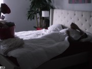 Busty Stepmom Kayla Paige Got Her Boobs and Trimmed Pussy Fucked by Stepson's Big Dick 1/16