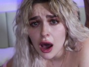 Threesome Taught girlfriend how to suck deep throat on her boyfriend - ffm - Katty West & Eva Stone 8/16