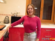 Super Horny Milfs enjoys his first threesome with two big cocks 2/16