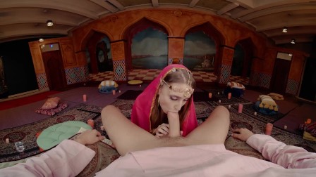 VR Conk Magical Sex Fantasy With Curvy Babe Genie Laney Grey VR Porn