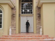 Submissive Guy Fucked With Huge Strap On 1/16