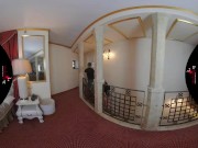 Stockingsvr - Ball gagged, tied up Marilyn Slammed In Crotchless Fishnets 1/16