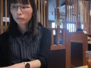 淫乱OLが休日に1人で焼肉を食べる① 13/16