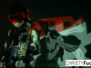 Sexy Pirate plays with her ass & pussy 3/16