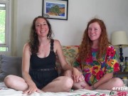 Lesbians Play With a StrapOn 2/16