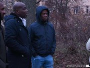 PrivateBlack - Sexy Wife Jessika Night Gets DPd Cheating With Three BBCs! 4/16