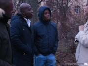 PrivateBlack - Sexy Wife Jessika Night Gets DPd Cheating With Three BBCs! 5/16