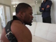 Horny MILF Silvia Sage Got Her Lust Fed with Big Black Cocks of Two Male Strippers in DP Action 2/16