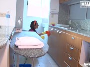 OPERACION LIMPIEZA - Round Ass Latina Francis Restrepo POV Sex With Her Boss - MAMACITAZ 4/16