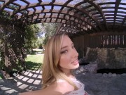 Petite Blonde Teen Haley Reed Leaves GF So She Could Squirt On Your Fat Cock 5/16