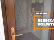 POV - Rebecca Volpetti takes cock in her tight pussy and ass 1/16