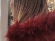 Littleangel84 - Baisée dans un sexshop de Nantes - avec le Journal du Hard ! S05E09 7/16