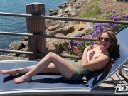 BJRAW Tattooed hottie Vanessa Vega shows off her oral skills with this big dick 1/16