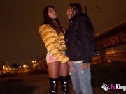 Jennifer gets caught in the street enjhoying an OUTDOOR FUCK 10/16