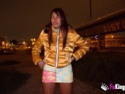 Jennifer gets caught in the street enjhoying an OUTDOOR FUCK 8/16