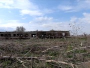 Nude Girl walking 4/16