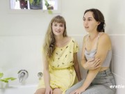 Lesbian Babe Plays With Her Friend's Hairy Pussy 11/16