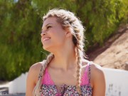 Stunning Stepdaughter Destiny Cruz Got Her Perky Nipples and Pussy Eaten by Her Stepdad 1/16