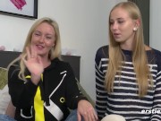 Edging, Spanking, 2 Orgasmen: Heiße deutsche Blondine dominiert geile Freundin 11/16