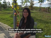 Public Agent Brown haired girl with great big boobs fucked by a black dick 2/16