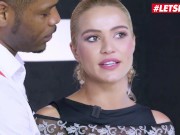 HERLIMIT - Hairy Pussy Slut Cherry Kiss Banged In Both Holes By Massive Black Cock - LETSDOEIT 2/16