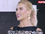 HERLIMIT - Hairy Pussy Slut Cherry Kiss Banged In Both Holes By Massive Black Cock - LETSDOEIT 3/16