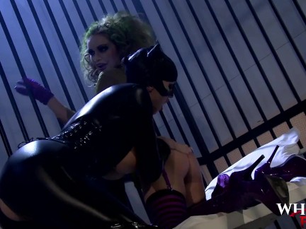Cosplay Fantasy Fuck Joker and Cat Woman Hot Threesome - WHORNY FILMS