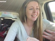 Day in the life of a Camgirl! Testing new toys in the DRIVE THRU + MALL! So Many Orgasms!! 8/16