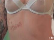 Hot Petite Alternative Tattooed Girl Strips Down For Hardcore Sucking and Fucking 4/16