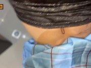 Mi novio me dejó sola con su hermano y follamos en su baño 😋 8/16