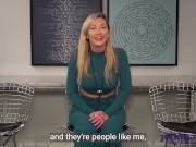 Best Scenes From Adira Allure During Interview 1/16