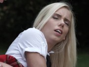 Wet and Horny Schoolgirl Got Her Pussy Stuffed by Teacher's Big and Hard Dick 11/16