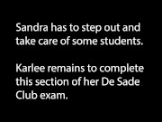 DSC16-1) Petite Cutie Karlee Sucks Cock is Pussy Fucked Two ways And Gags on Deep Throat Blowjob 3/16