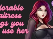 Cute Waitress Has Been Waiting for You to Use All Her Holes [Submissive Slut] 3/16