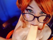 Horse Dildo Squats Challenge. Wild ride 9/16