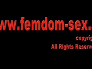 teen femdom bitch handjob in fur 16/16