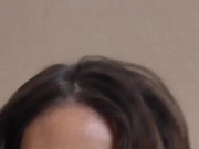 Enjoy how Time blow ther dust in your face while she tease you with her megahorny boobs. 3/16