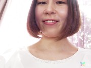 Cheating on her lover Kurumi Aoyama shows us her wet pussy and we give her a dildo to fill it uncensored 11/16