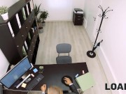LOAN4K. Lovely porn actress makes it with the money lender in his office 2/16