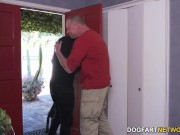 Ginger Grey riding on BBC while cuck dad filming 1/16