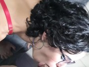 she takes it to her mouth after having it in her ass 3/16