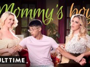 Stepson's First Threesome With BOTH Of His Stepmoms! 16/16