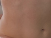 Secretary Fingers His Small-titted Asian Boss Kalina Ryu's Shaved Pussy and Fucks Her Hard with His Huge 8/16