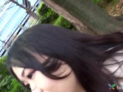 This cute and sexy housewife wants a stranger to fuck her clean shaven pussy, uncensored amateur sex 4/16