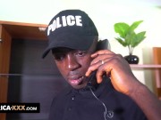 Sex with a hot african girl in the street 11/16